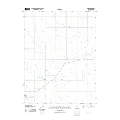 2011 Map of Hubbell, 2011 Print