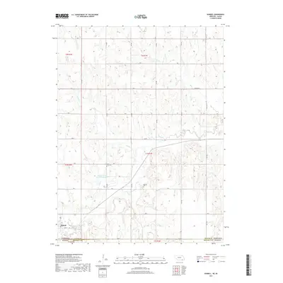 2017 Map of Hubbell, 2017 Print