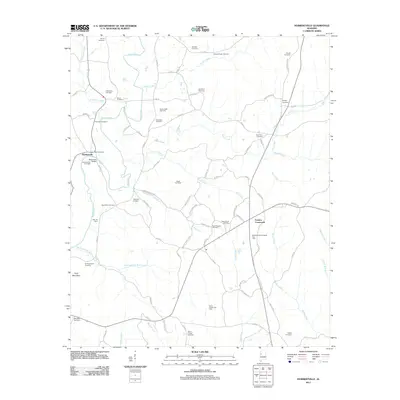 2011 Map of Hubbertville, 2011 Print
