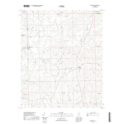 2018 Map of Hubbertville, 2018 Print