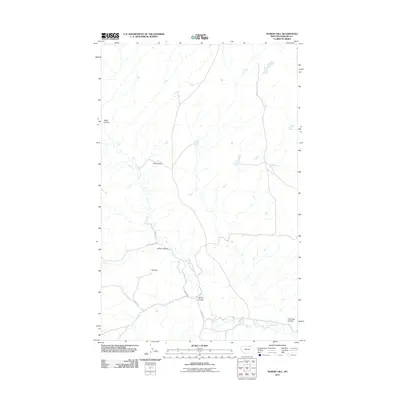 2011 Map of Hubert Hill, 2011 Print