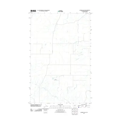 2011 Map of Hubert Hill SE, 2011 Print