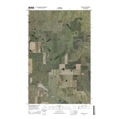 2014 Map of Hubert Hill SE, 2014 Print