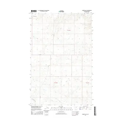 2017 Map of Hubert Hill SE, 2017 Print