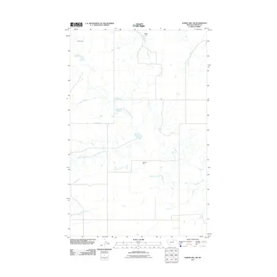 2011 Map of Hubert Hill SW, 2011 Print