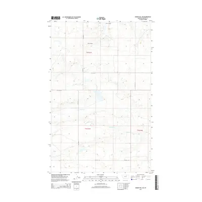 2014 Map of Hubert Hill SW, 2014 Print