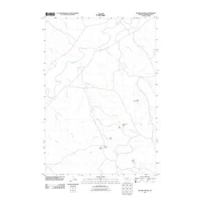 2011 Map of Huckins School, 2011 Print