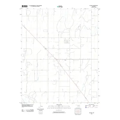 2010 Map of Hucmac, 2010 Print