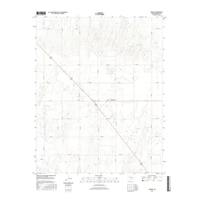 2016 Map of Hucmac, 2016 Print