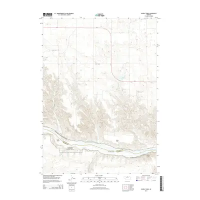 2014 Map of Huddle Table, 2014 Print