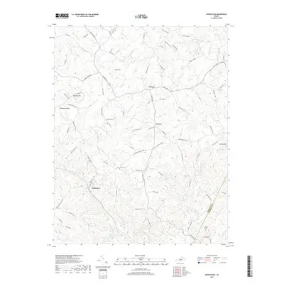 2019 Map of Huddleston, 2019 Print