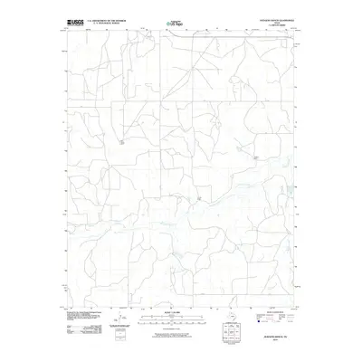 2010 Map of Hudgens Ranch, 2010 Print