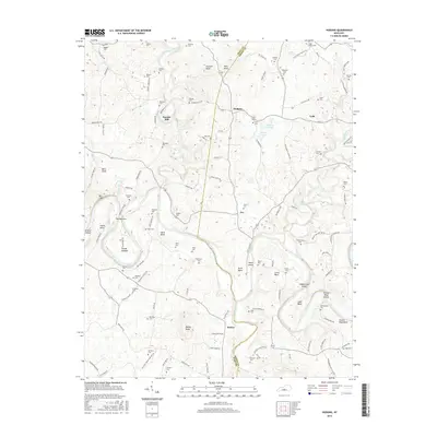 2016 Map of Hudgins, 2016 Print
