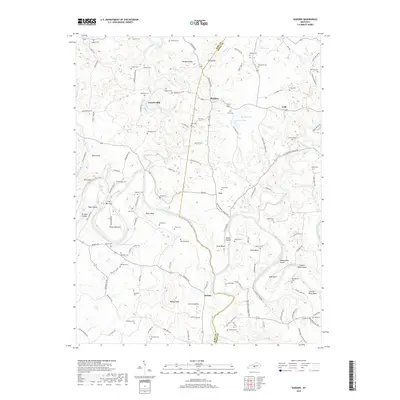 2019 Map of Hudgins, 2019 Print