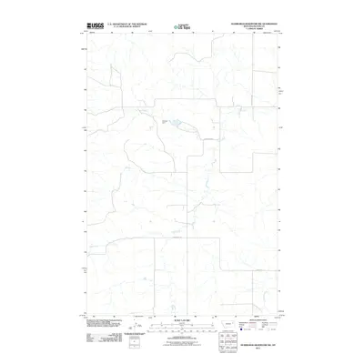 2011 Map of Hudiburgh Reservoir NW, 2011 Print