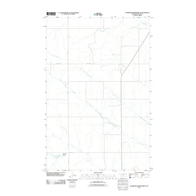 2011 Map of Hudiburgh Reservoir SE, 2011 Print
