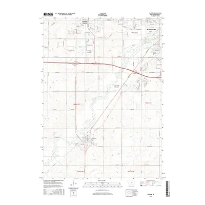 2015 Map of Hudson, 2015 Print