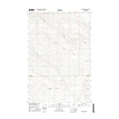 2017 Map of Hudson Creek, 2017 Print