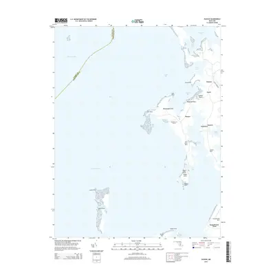 2014 Map of Hudson, 2014 Print