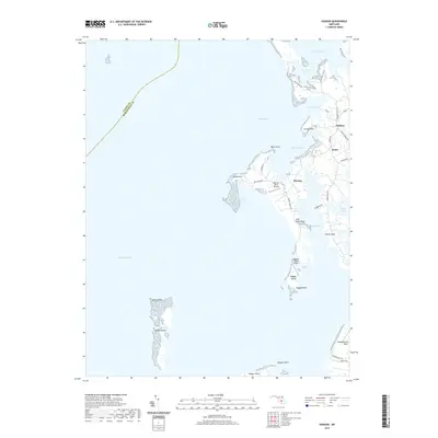 2019 Map of Hudson, 2019 Print