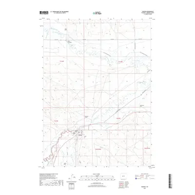 2017 Map of Hudson, 2017 Print
