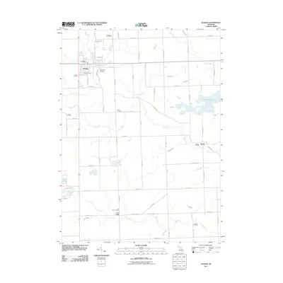 2011 Map of Hudson, 2011 Print