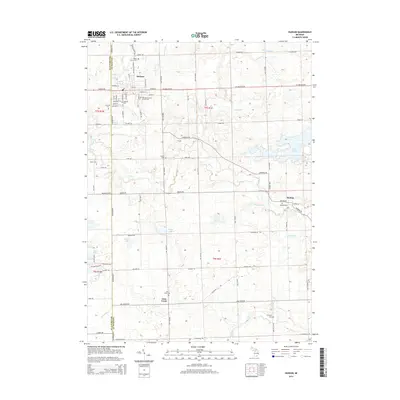 2014 Map of Hudson, 2014 Print