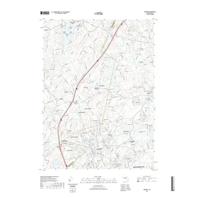 2018 Map of Hudson, 2018 Print