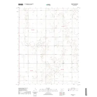 2018 Map of Hudson NW, 2018 Print