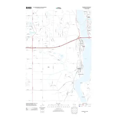 2013 Map of Hudson, 2013 Print