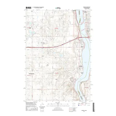 2015 Map of Hudson, 2015 Print