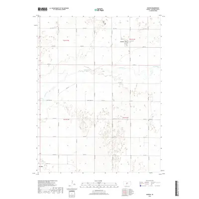 2018 Map of Hudson, 2018 Print
