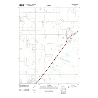 2010 Map of Hudson, 2010 Print