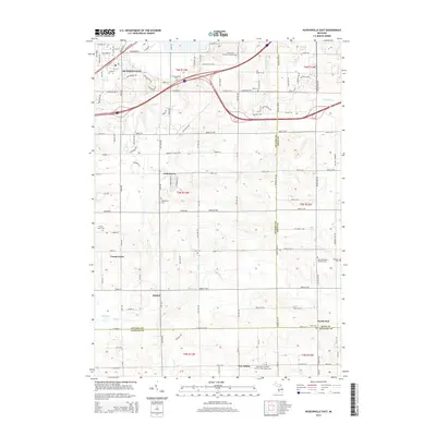 2014 Map of Hudsonville East, 2014 Print