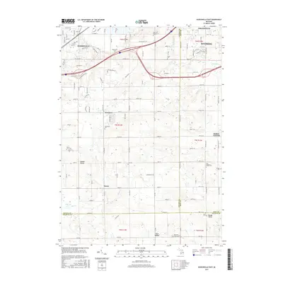2017 Map of Hudsonville East, 2017 Print