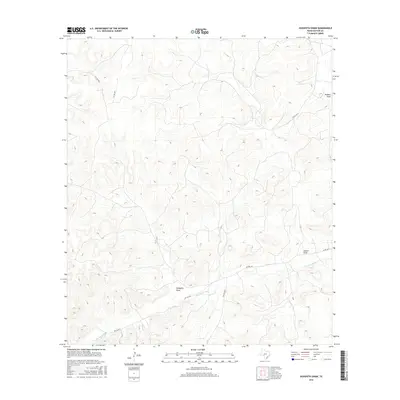2016 Map of Hudspeth Draw, 2016 Print
