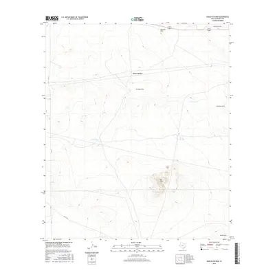 2016 Map of Hueco Station, 2016 Print