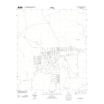 2012 Map of Hueco Tanks, 2012 Print