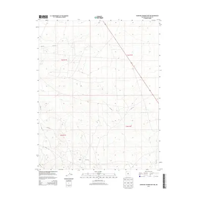 2013 Map of Huerfano Trading Post NW, 2013 Print