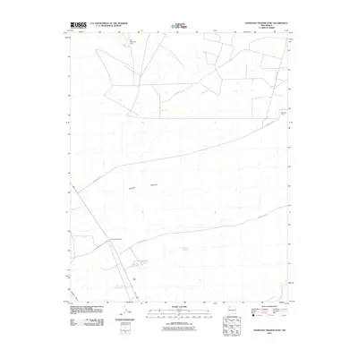 2010 Map of Huerfano Trading Post, 2010 Print