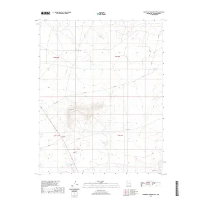 2020 Map of Huerfano Trading Post, 2020 Print
