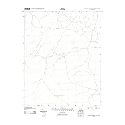 2010 Map of Huerfano Trading Post SW, 2010 Print