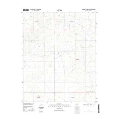 2013 Map of Huerfano Trading Post SW, 2013 Print