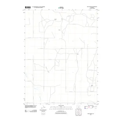 2010 Map of Huey Ranch, 2010 Print