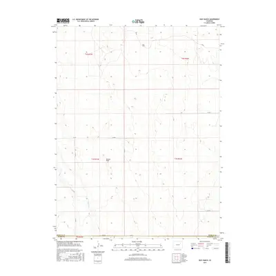 2016 Map of Huey Ranch, 2016 Print