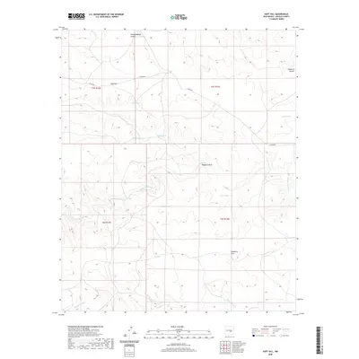 2020 Map of Huff Hill, 2020 Print