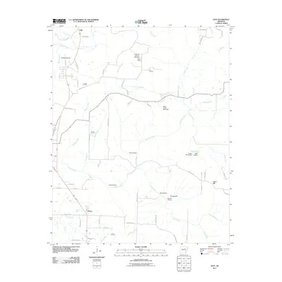 2011 Map of Huff, 2011 Print