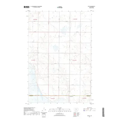 2017 Map of Huff NE, 2017 Print