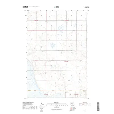 2020 Map of Huff NE, 2020 Print
