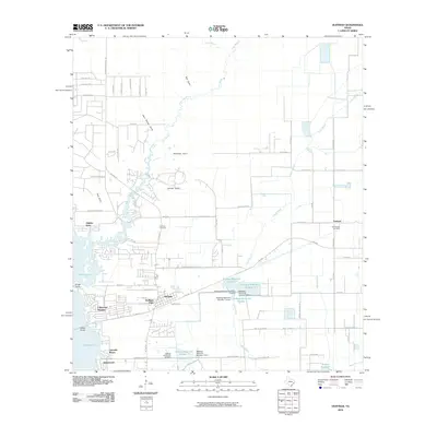 2010 Map of Huffman, 2010 Print